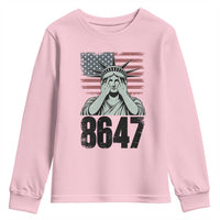 8647 Statue Of Liberty Youth Sweatshirt Political Satire Protest Poster Graphic