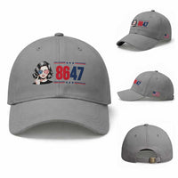 Political Activist 8647 Baseball Cap Freedom Satire Protest Graphic
