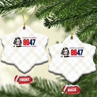 Political Activist 8647 Ceramic Ornament Freedom Satire Protest Graphic