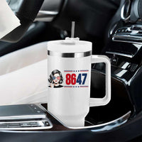 Political Activist 8647 Tumbler With Handle Freedom Satire Protest Graphic