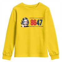 Political Activist 8647 Youth Sweatshirt Freedom Satire Protest Graphic