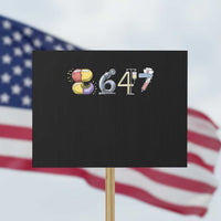 8647 Medical Professions Resist Graphic Protest Sign Healthcare Worker Freedom