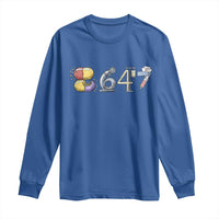 8647 Medical Professions Resist Graphic Long Sleeve Shirt Healthcare Worker Freedom
