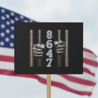 Funny 8647 Jail Protest Sign Freedom Protest Satire Graphic Gift