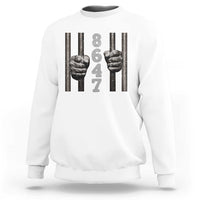 Funny 8647 Jail Sweatshirt Freedom Protest Satire Graphic Gift