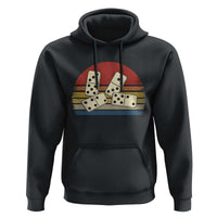 Vintage Domino Player 8647 Hoodie Board Game Subtle Protest