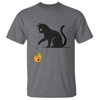 Funny No Kings Black Cat T Shirt Rebellious Cat Lover Gift