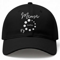 Mama Loading 2026 Baseball Cap Pregnancy Announcement Mothers Day