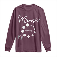 Mama Loading 2026 Long Sleeve Shirt Pregnancy Announcement Mothers Day