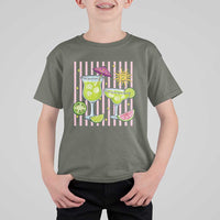 Tropical Margarita Summer T Shirt For Kid Beach Vacation Graphic