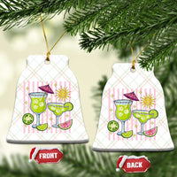 Tropical Margarita Summer Ceramic Ornament Beach Vacation Graphic