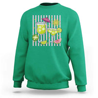 Tropical Margarita Summer Sweatshirt Beach Vacation Graphic