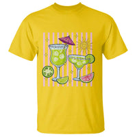 Tropical Margarita Summer T Shirt Beach Vacation Graphic