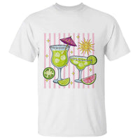 Tropical Margarita Summer T Shirt Beach Vacation Graphic