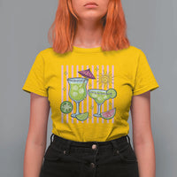 Tropical Margarita Summer T Shirt For Women Beach Vacation Graphic