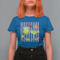 Tropical Margarita Summer T Shirt For Women Beach Vacation Graphic