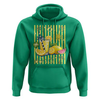 Striped Summer Lemonade Hoodie Preppy Brushstroke Aesthetic Graphic