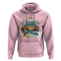 All I Need Is Jesus And The Beach Hoodie Christian Summer Faith Graphic
