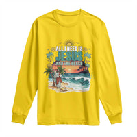 All I Need Is Jesus And The Beach Long Sleeve Shirt Christian Summer Faith Graphic