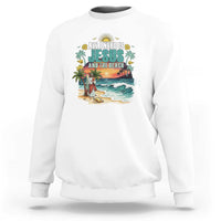 All I Need Is Jesus And The Beach Sweatshirt Christian Summer Faith Graphic