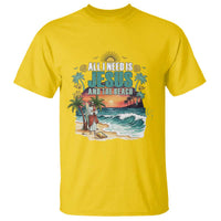 All I Need Is Jesus And The Beach T Shirt Christian Summer Faith Graphic