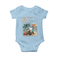 Funny Christian Beach Gift Baby Onesie All I Need Is Jesus And The Beach