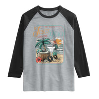 Funny Christian Beach Gift Raglan Shirt All I Need Is Jesus And The Beach