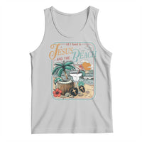 Funny Christian Beach Gift Tank Top All I Need Is Jesus And The Beach
