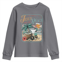 Funny Christian Beach Gift Youth Sweatshirt All I Need Is Jesus And The Beach
