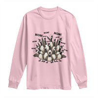 Silly Goose Mom Long Sleeve Shirt Funny Parenting Chaos Motherhood