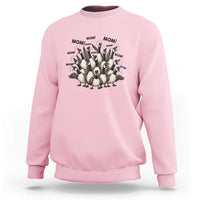 Silly Goose Mom Sweatshirt Funny Parenting Chaos Motherhood