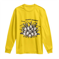 Silly Goose Grandpa Long Sleeve Shirt Funny Family Chaos Grandfather