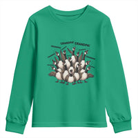 Silly Goose Grandpa Youth Sweatshirt Funny Family Chaos Grandfather
