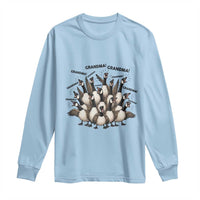Funny Silly Goose Grandma Long Sleeve Shirt Chaos Coordinator Grandma Life Graphic