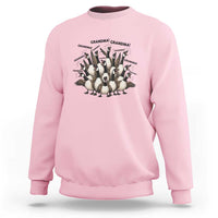 Funny Silly Goose Grandma Sweatshirt Chaos Coordinator Grandma Life Graphic