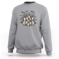Silly Goose Wife Sweatshirt Funny Marriage Chaos Wifehood