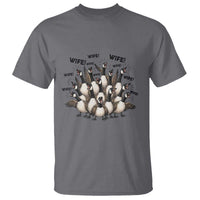 Silly Goose Wife T Shirt Funny Marriage Chaos Wifehood