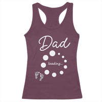 Dad Loading 2026 Racerback Tank Top Future Dad Announcement