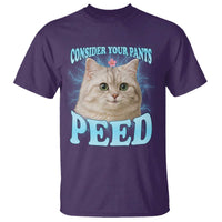 Funny Cat T Shirt Consider Your Pants Peed Meme Saying - Wonder Print Shop