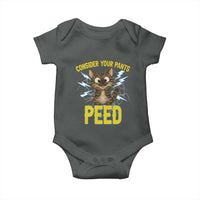 Funny Cat Lover Baby Onesie Consider Your Pants Peed Quote - Wonder Print Shop
