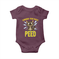 Funny Cat Lover Baby Onesie Consider Your Pants Peed Quote - Wonder Print Shop