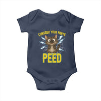 Funny Cat Lover Baby Onesie Consider Your Pants Peed Quote - Wonder Print Shop