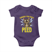 Funny Cat Lover Baby Onesie Consider Your Pants Peed Quote - Wonder Print Shop