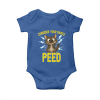 Funny Cat Lover Baby Onesie Consider Your Pants Peed Quote - Wonder Print Shop