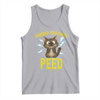 Funny Cat Lover Tank Top Consider Your Pants Peed Quote - Wonder Print Shop