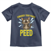 Funny Cat Lover Toddler T Shirt Consider Your Pants Peed Quote - Wonder Print Shop