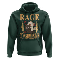 Cute Cat Hoodie Rage Is Consuming Me - Wonder Print Shop