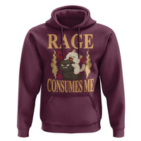 Cute Cat Hoodie Rage Is Consuming Me - Wonder Print Shop
