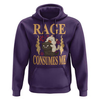 Cute Cat Hoodie Rage Is Consuming Me - Wonder Print Shop