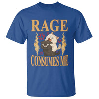 Cute Cat T Shirt Rage Is Consuming Me - Wonder Print Shop